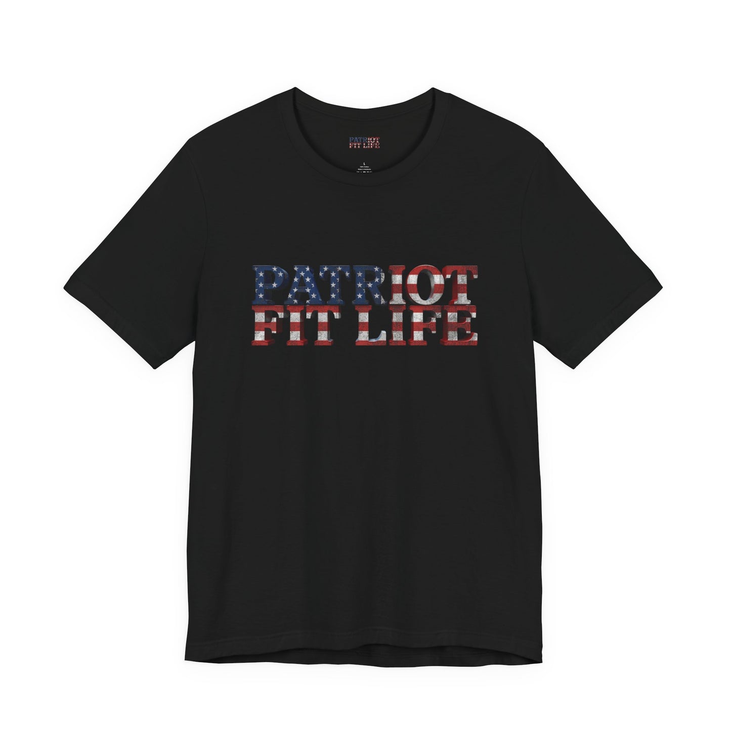 Patriot Fit Life American Flag T-Shirt | Lightweight Fitness Tee