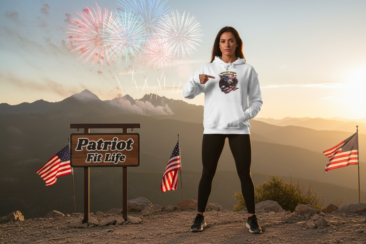 Happy 250th Birthday America Hoodie | Patriotic Celebration Sweatshirt