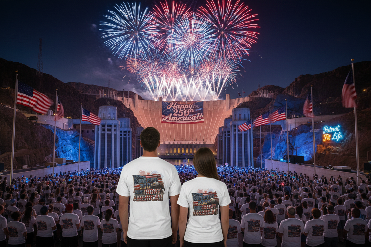 Happy 250th Birthday America T-Shirt | Patriotic Bald Eagle & Flag Tee | July 4th 2026 | 1776–2026