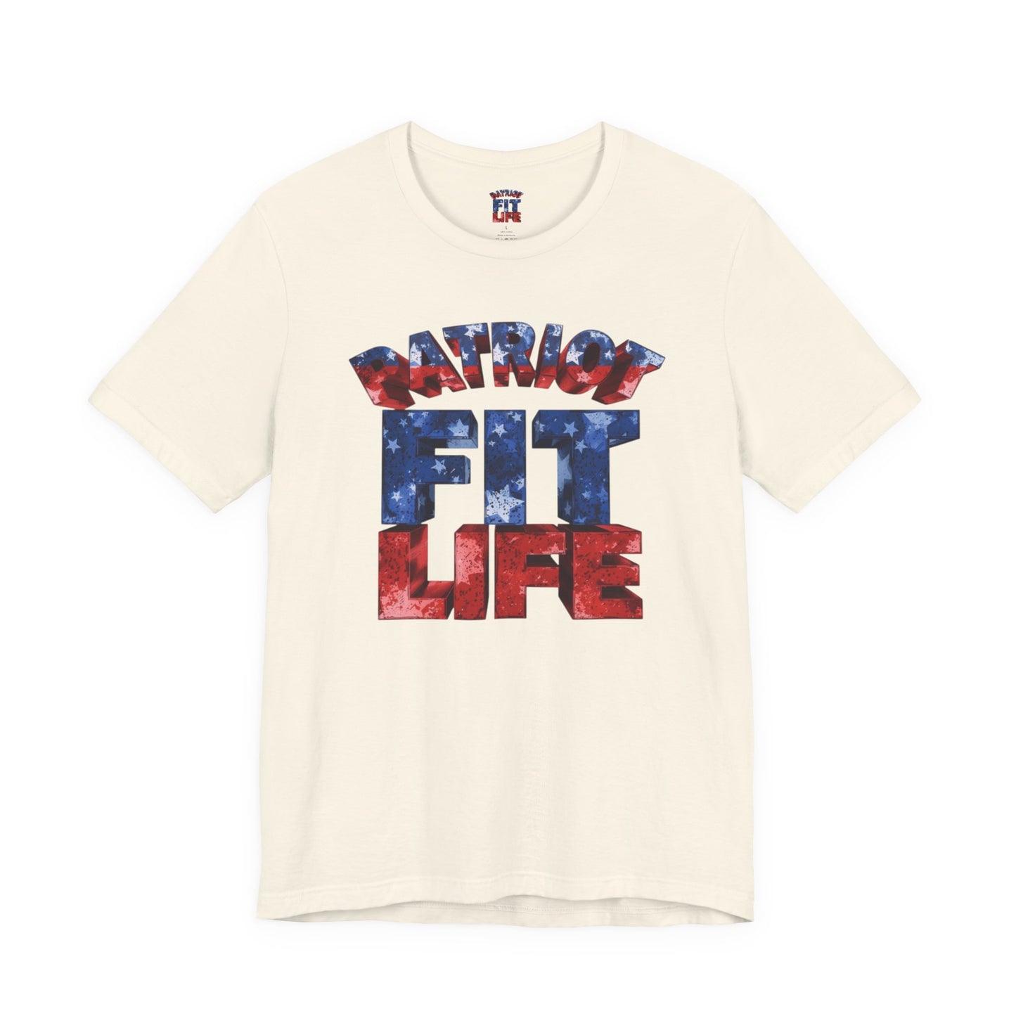 Patriot Fit Life T-Shirt - American Flag Fitness Tee