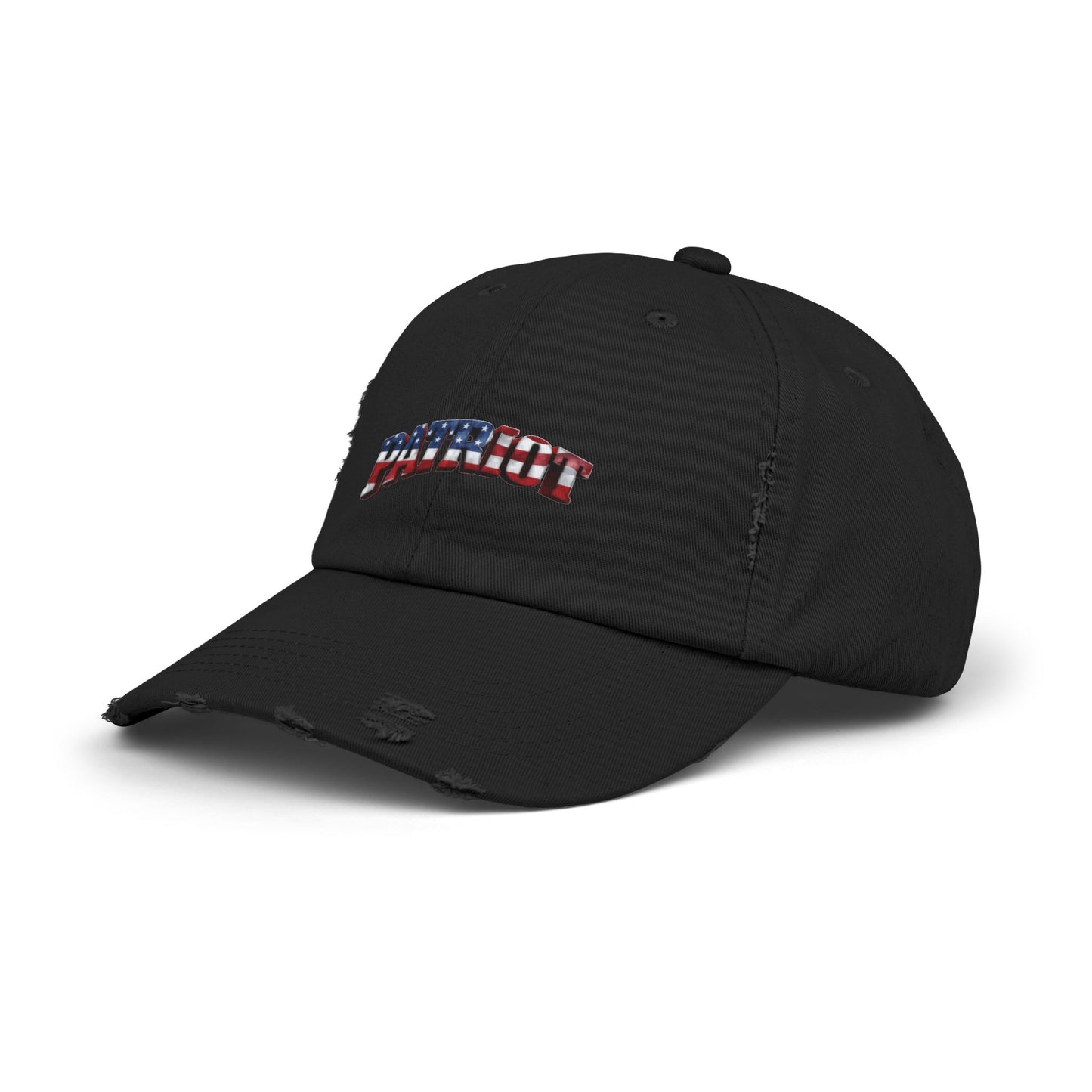 Patriot Distressed Hat - Vintage American Flag Cap