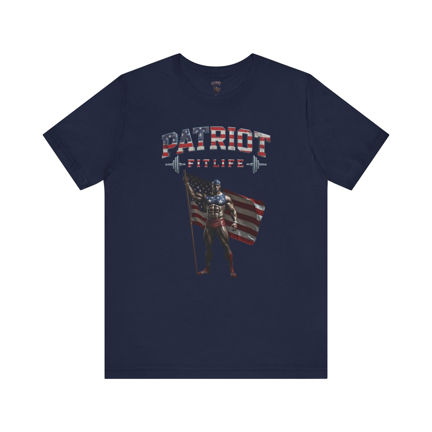 Patriot Fit Life Tee - American Flag Fitness T-Shirt