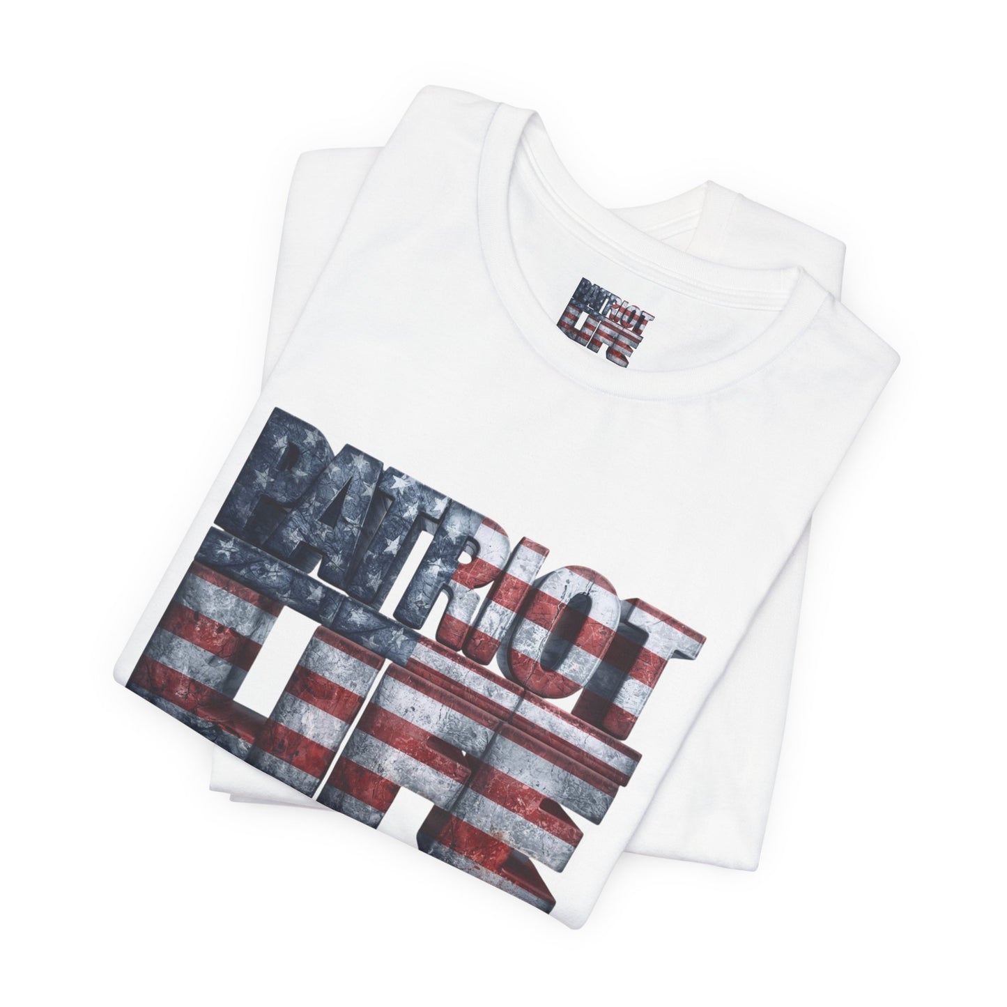 Patriot Life American Flag T-Shirt | Distressed Graphic Tee Unisex