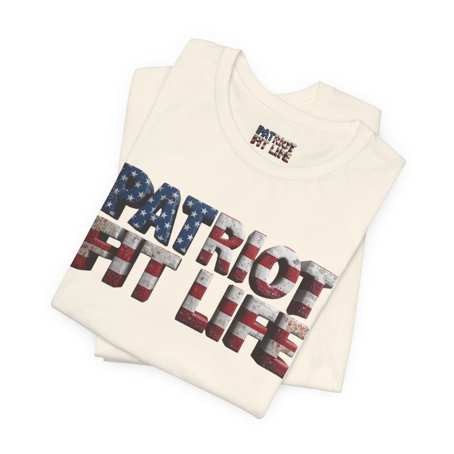Patriot Fit Life American Flag Gym T-Shirt | Fitness Apparel