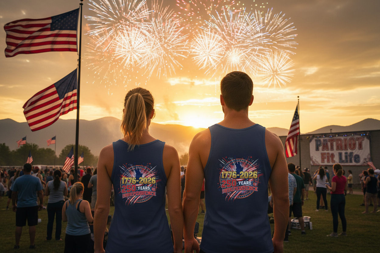 America 250th Anniversary Tank Top | Patriotic 1776–2026 Independence Day Tank