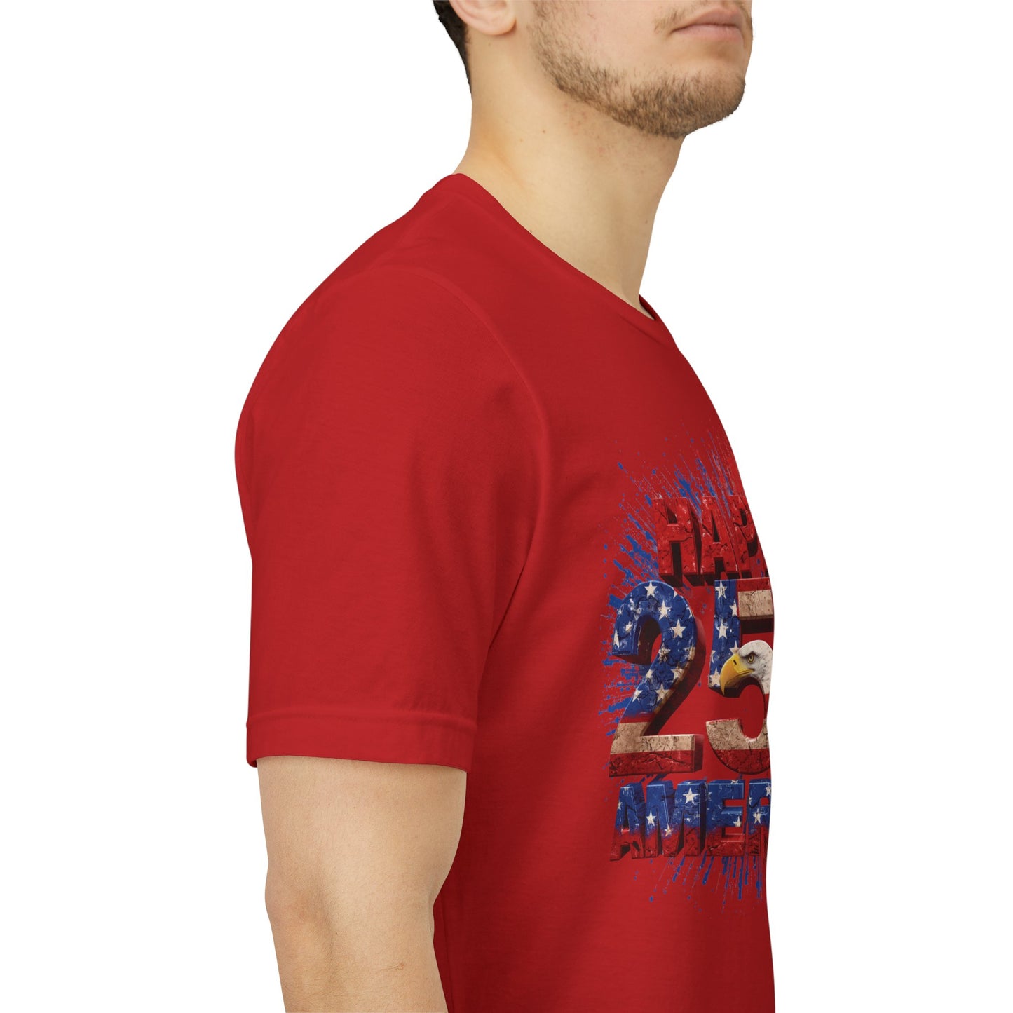 Happy 250th America T-Shirt | Patriotic 4th of July Tee