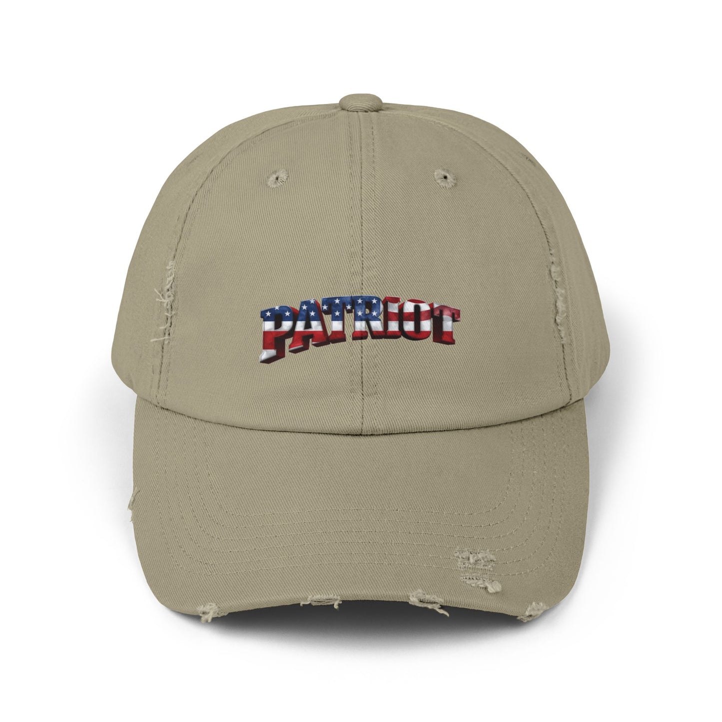 Patriot Distressed Hat - Vintage American Flag Cap