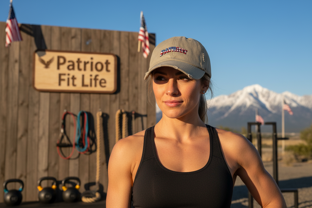 Patriot Distressed Hat - Vintage American Flag Cap