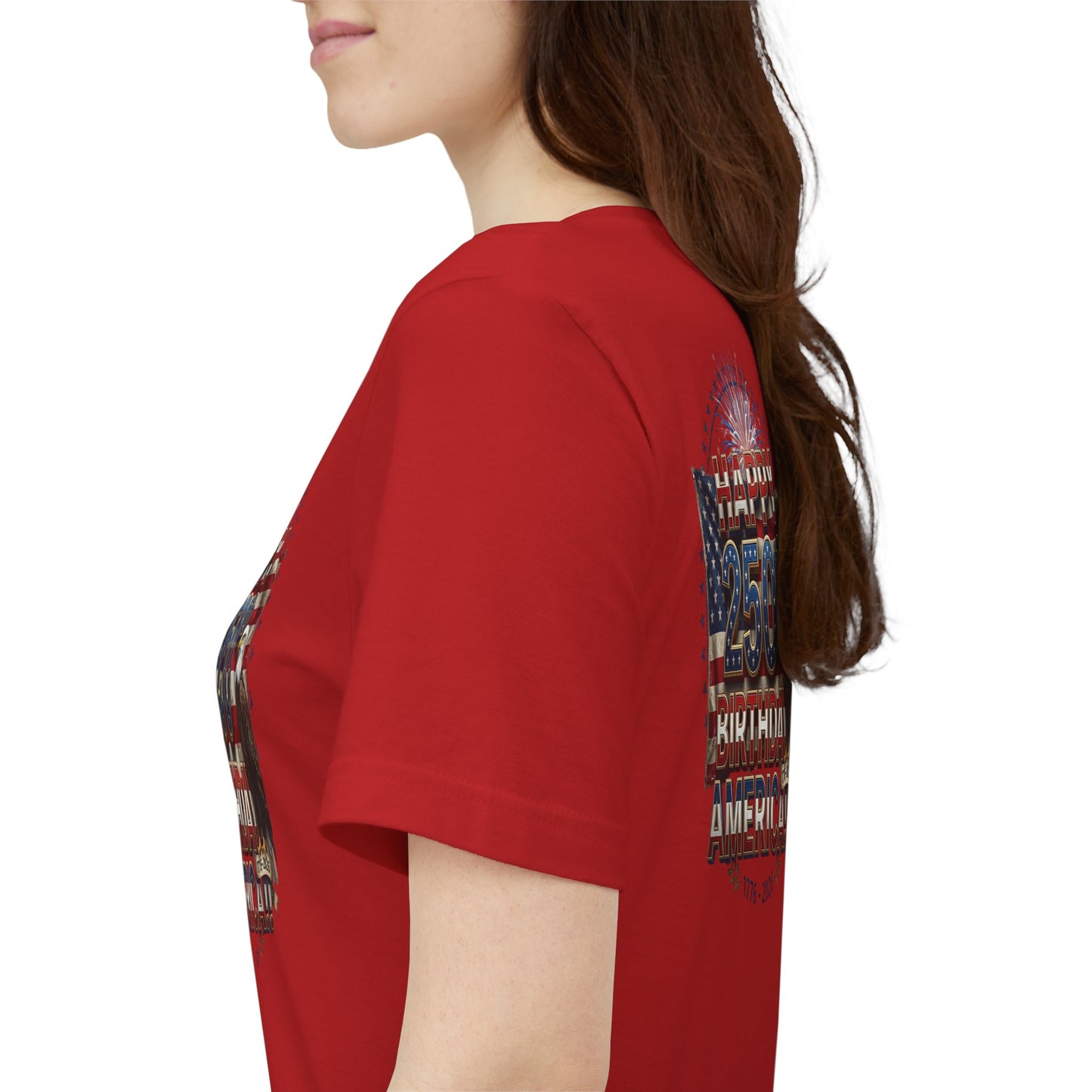 1776–2026 America 250th Birthday T-Shirt | Patriotic Eagle & Flag Tee | July 4th 2026 Commemorative