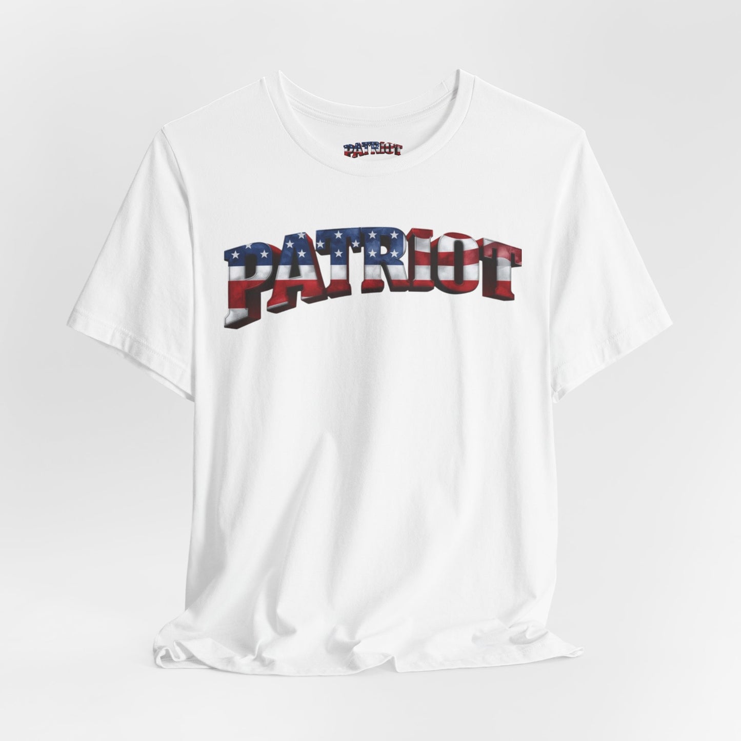 Patriot Graphic Tee - American Flag Short Sleeve T-Shirt
