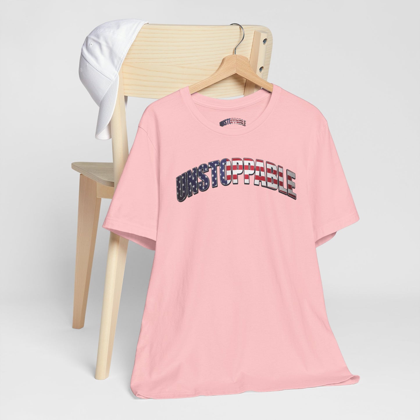 Unstoppable American Flag T-Shirt | Patriotic Graphic Tee