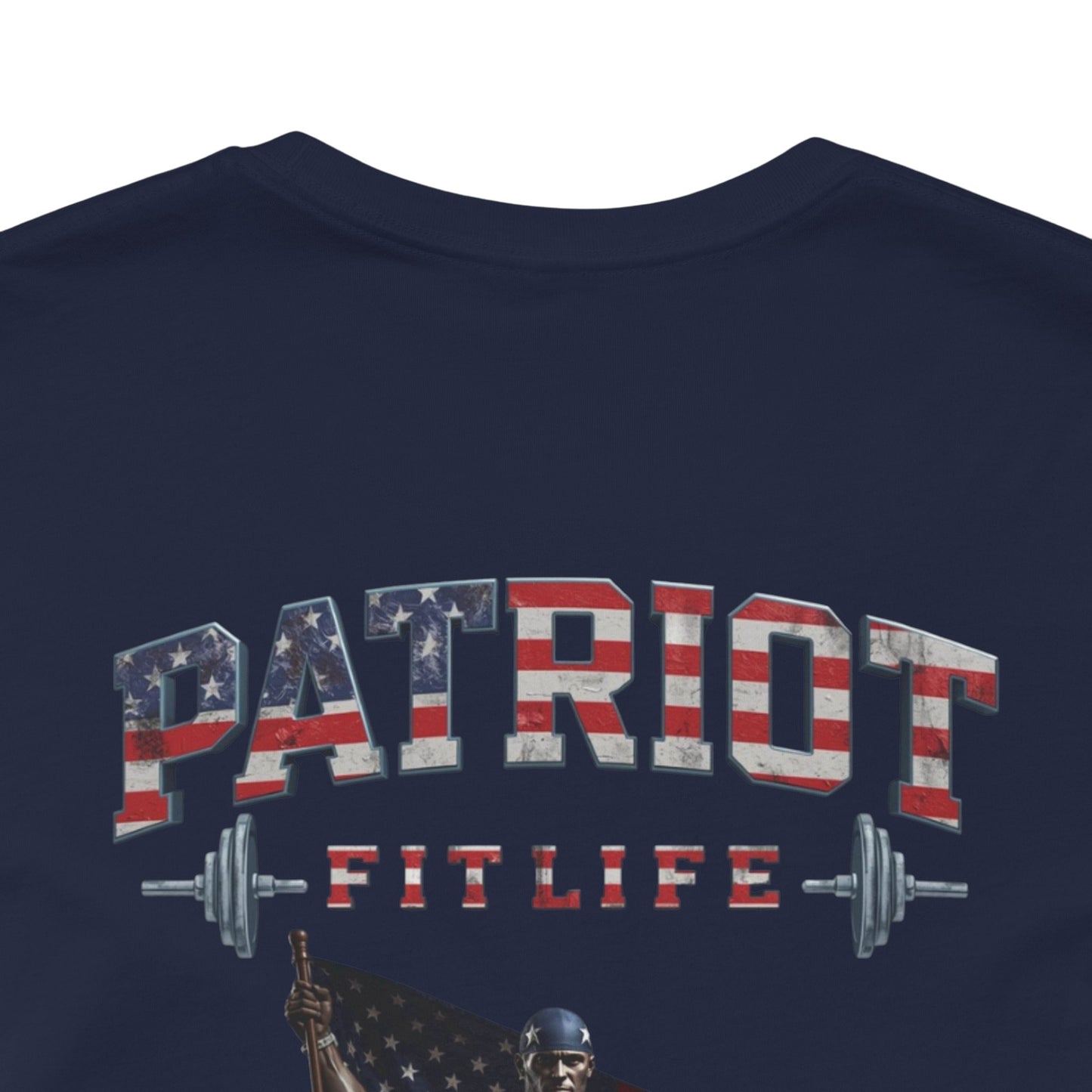 Patriot Fit Life Tee - American Flag Fitness T-Shirt
