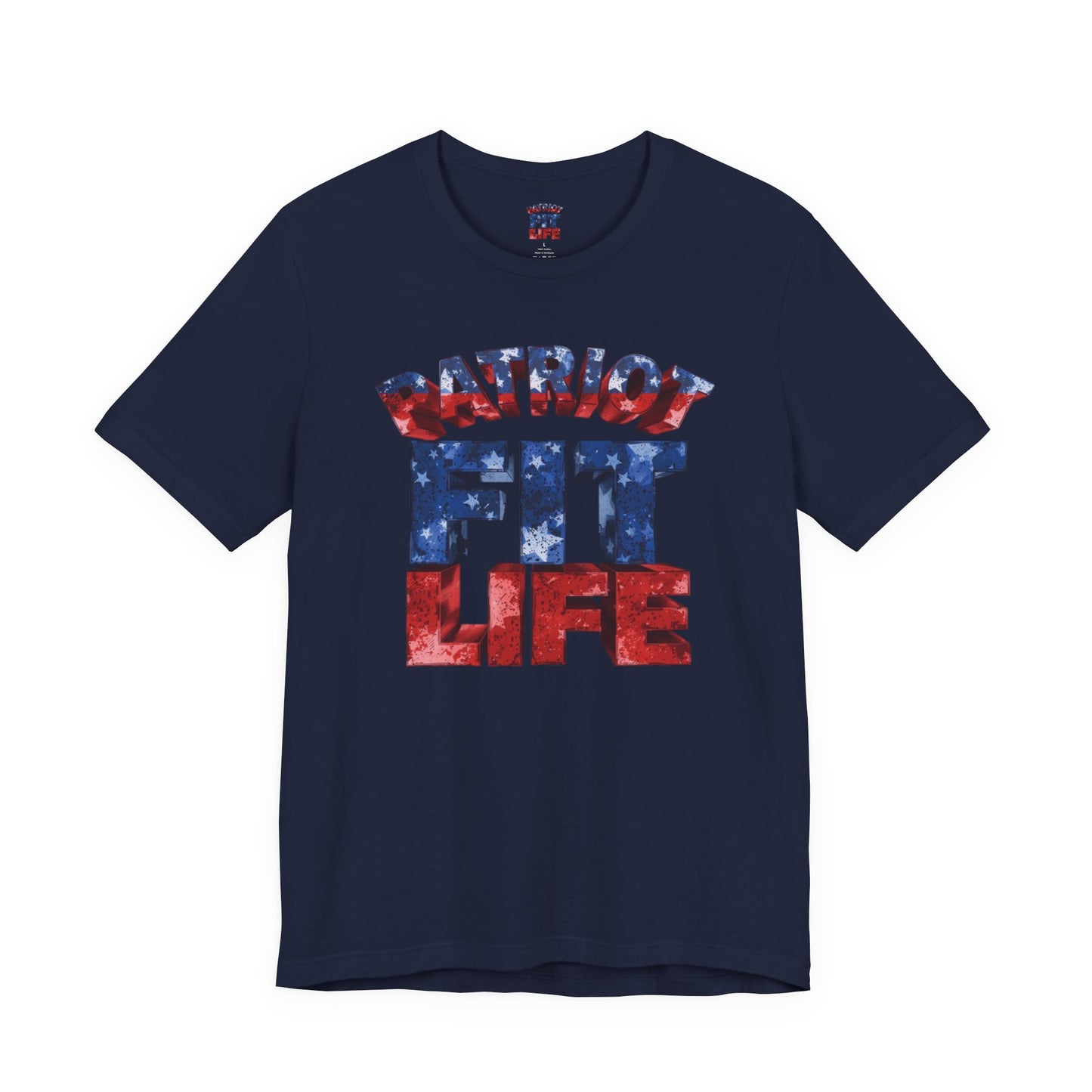 Patriot Fit Life T-Shirt - American Flag Fitness Tee