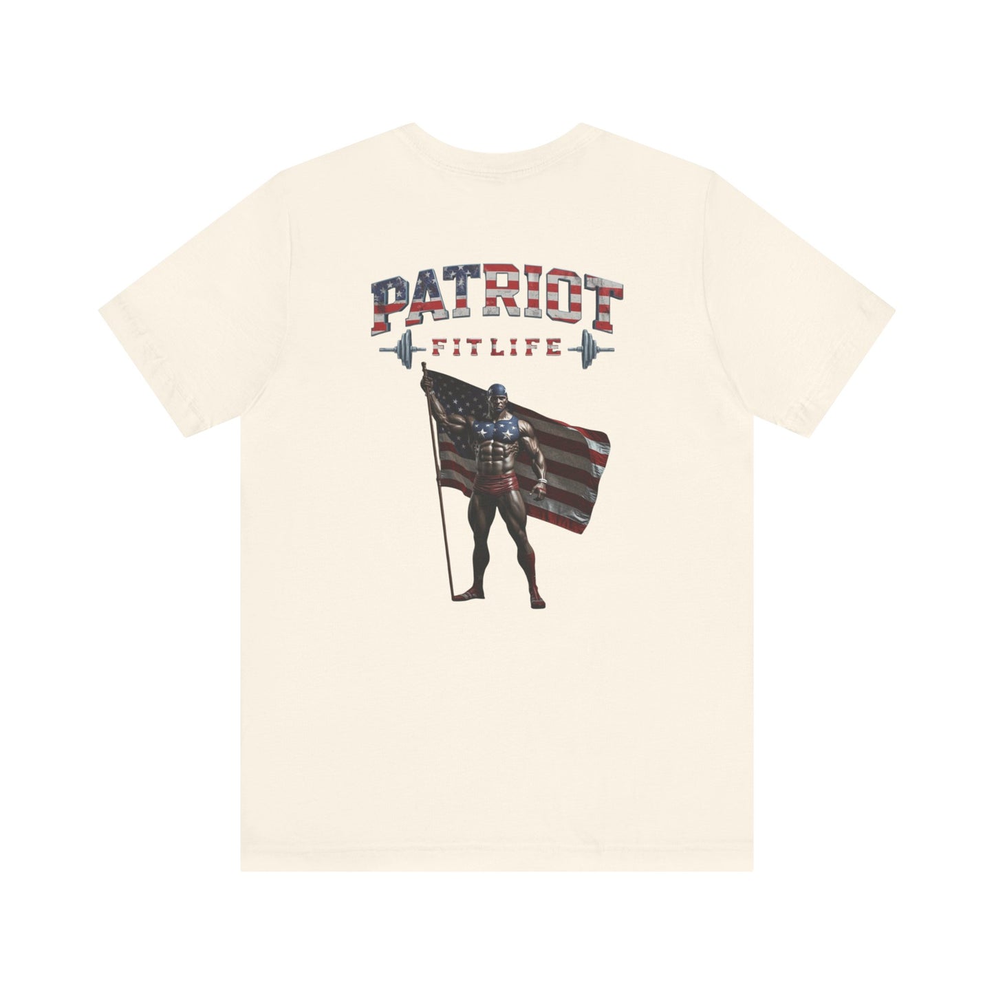 Patriot Fit Life Tee - American Flag Fitness T-Shirt
