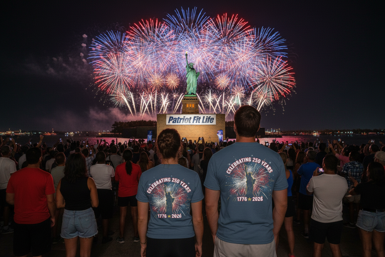 America 250th Anniversary Tri-Blend T-Shirt | Celebrating 250 Years 1776–2026