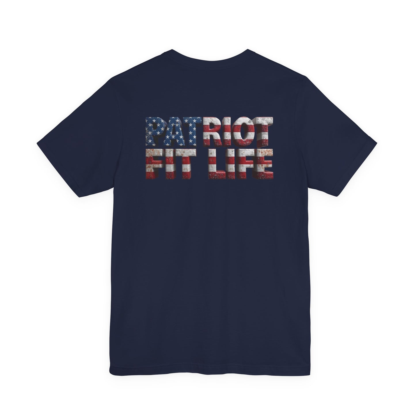 Patriot Fit Life American Flag Gym T-Shirt | Fitness Apparel
