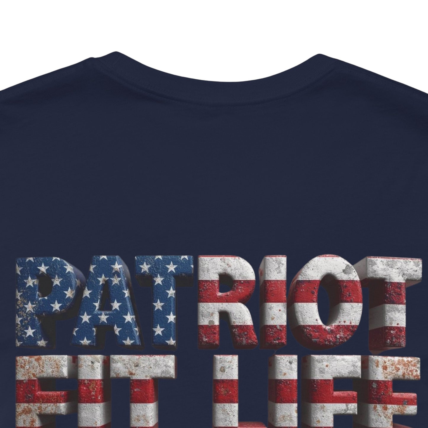 Patriot Fit Life American Flag Gym T-Shirt | Fitness Apparel