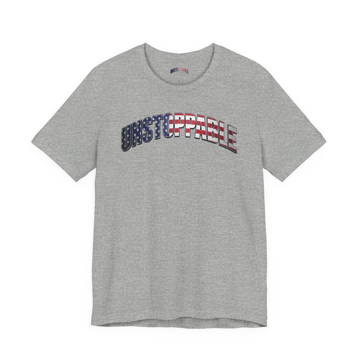 Unstoppable American Flag T-Shirt | Patriotic Graphic Tee