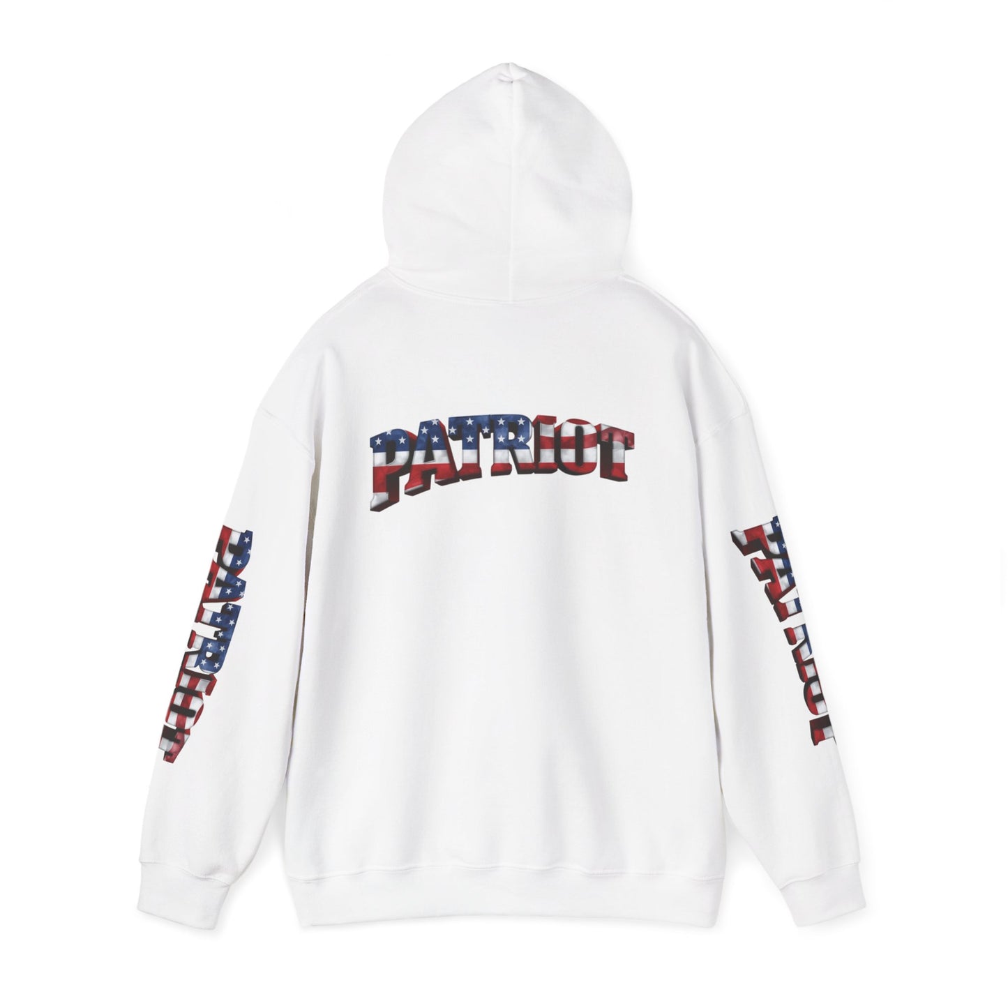 Patriot Hoodie - American Flag Graphic Pullover Sweatshirt