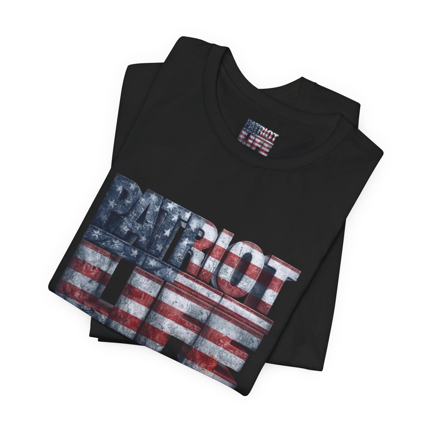Patriot Life American Flag T-Shirt | Distressed Graphic Tee Unisex