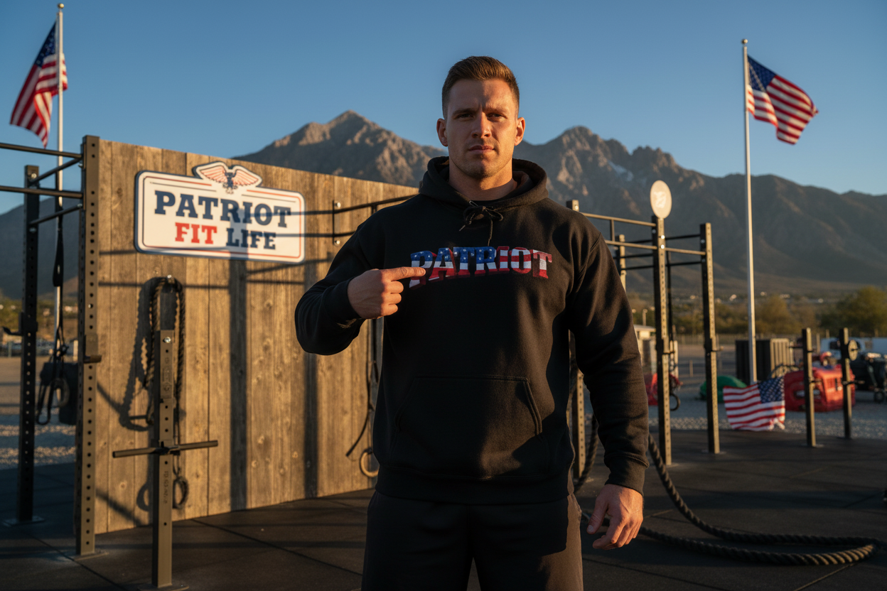 Patriot Flag Hoodie - American Flag Graphic Pullover