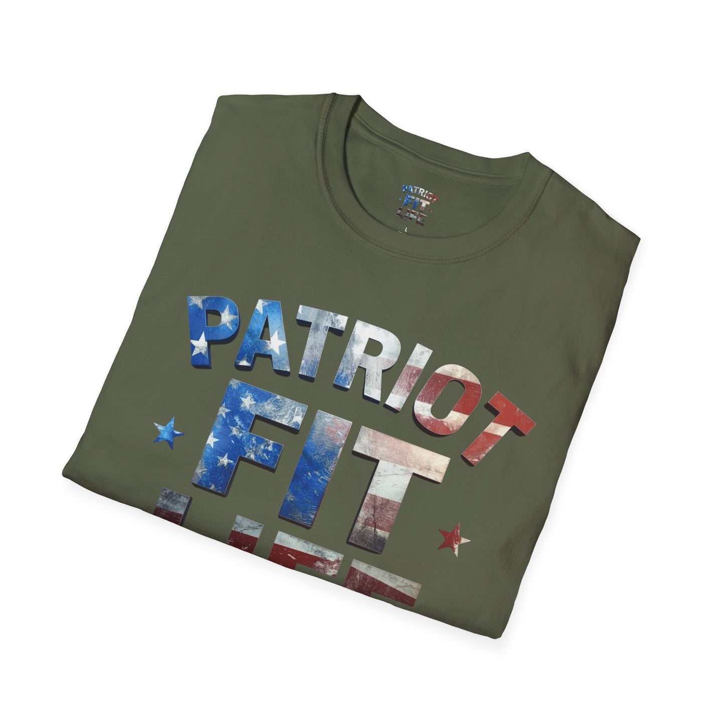 Patriot Fit Life - American Flag T-Shirt - Fitness