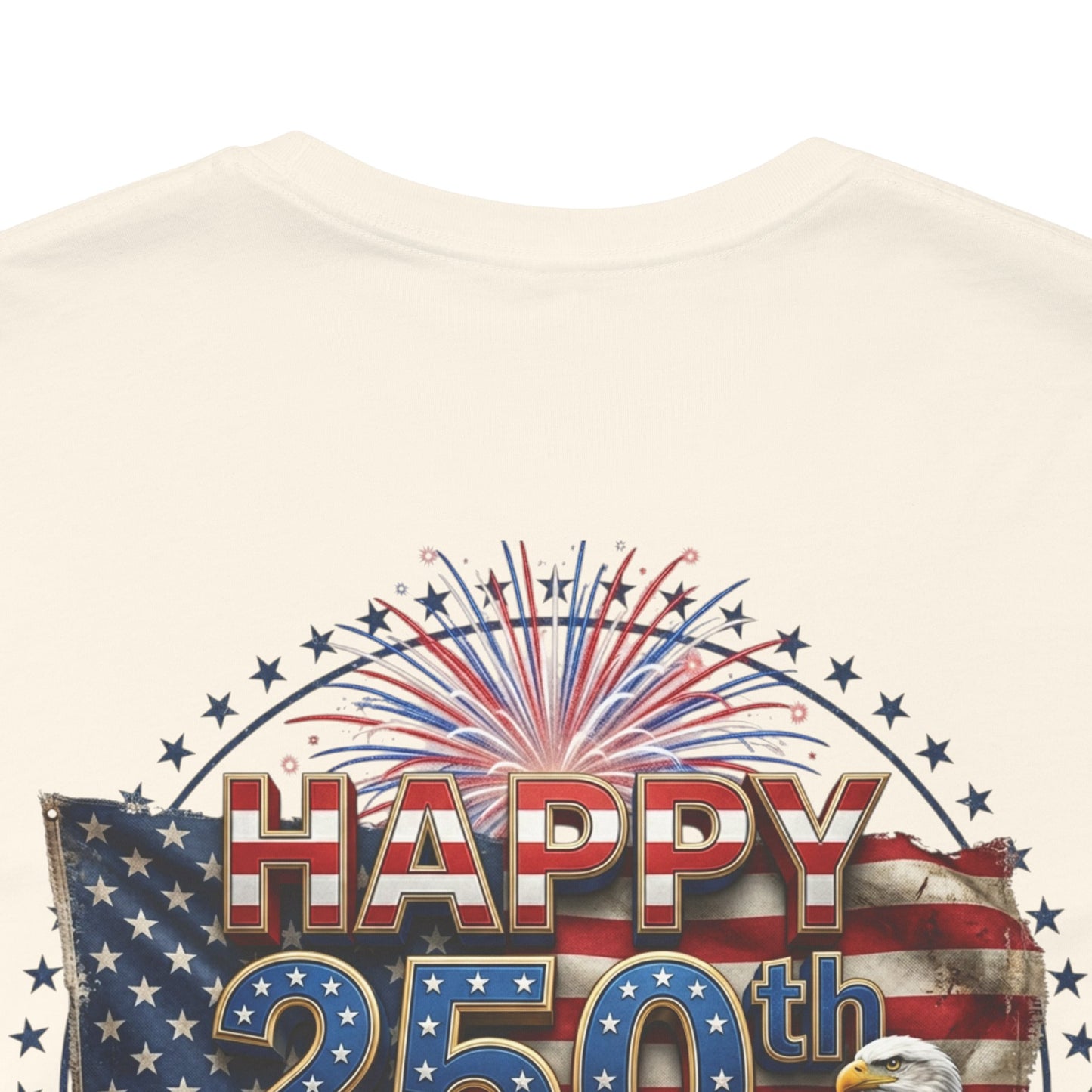 1776–2026 America 250th Birthday T-Shirt | Patriotic Eagle & Flag Tee | July 4th 2026 Commemorative