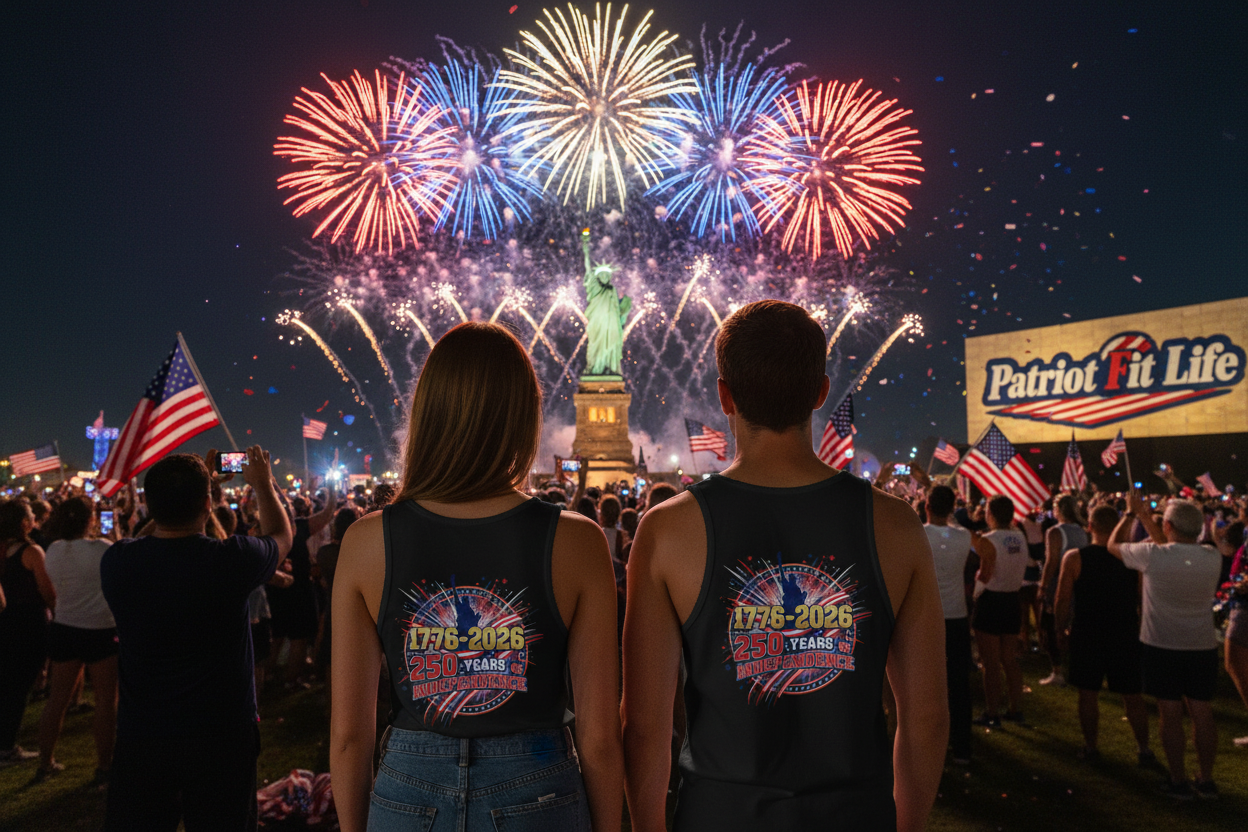 America 250th Anniversary Tank Top | Patriotic 1776–2026 Independence Day Tank