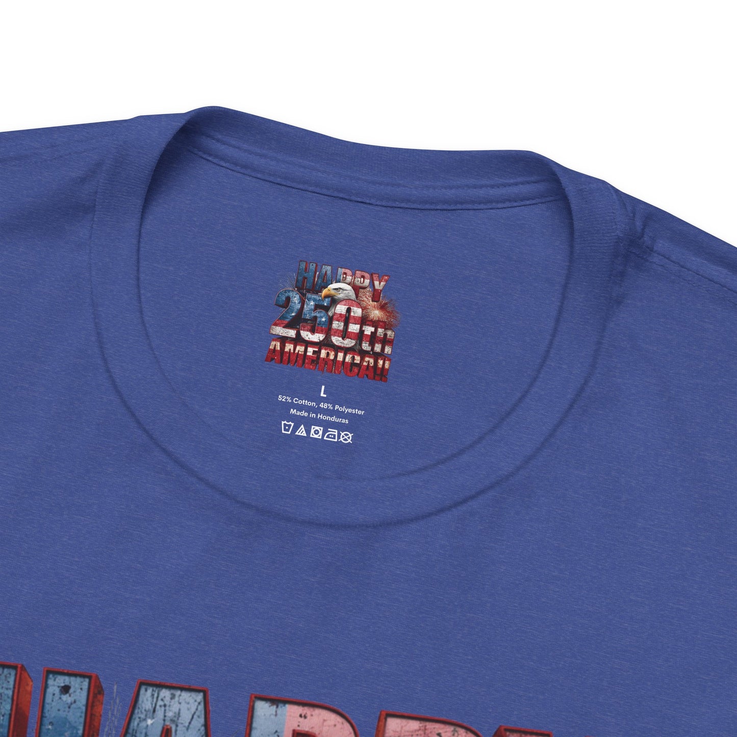 Happy 250th Birthday America T-Shirt | Patriotic Bald Eagle USA Flag Tee | 1776–2026