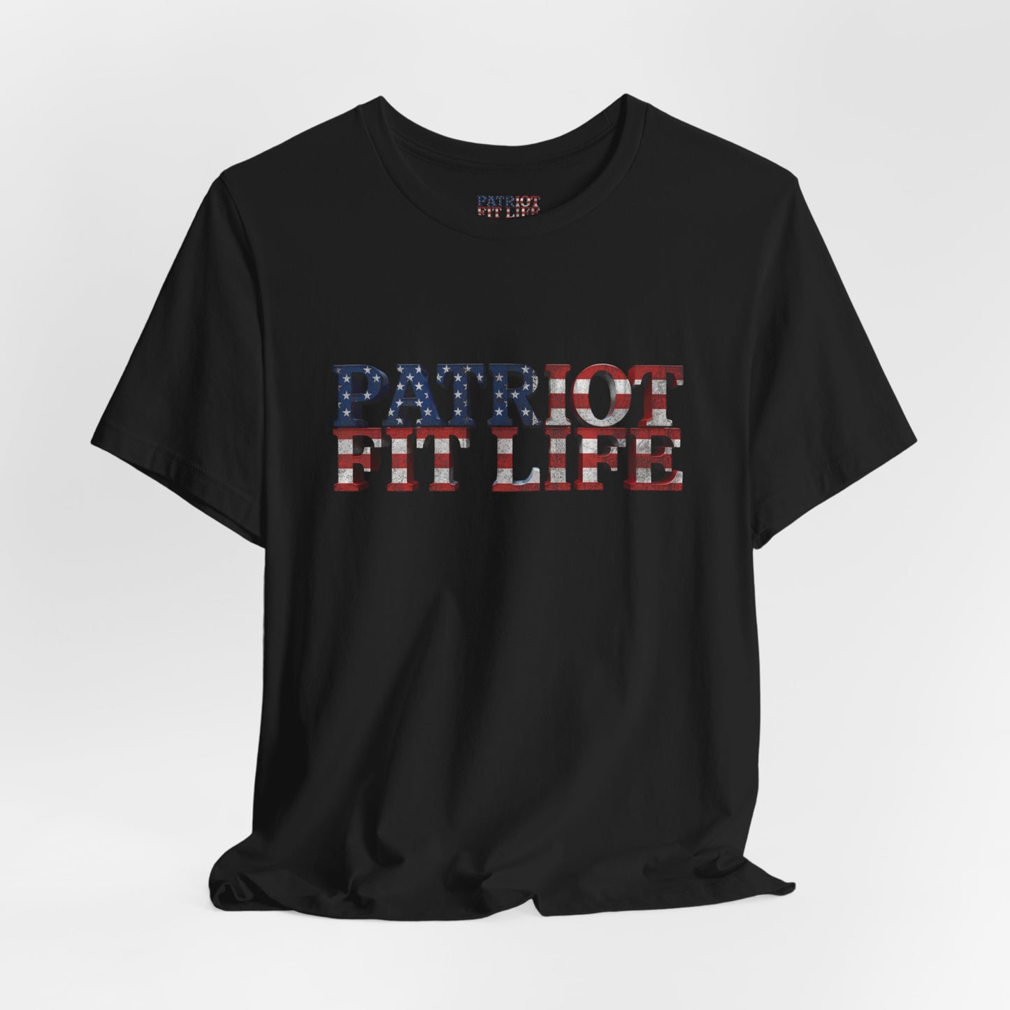 Patriot Fit Life American Flag T-Shirt | Lightweight Fitness Tee