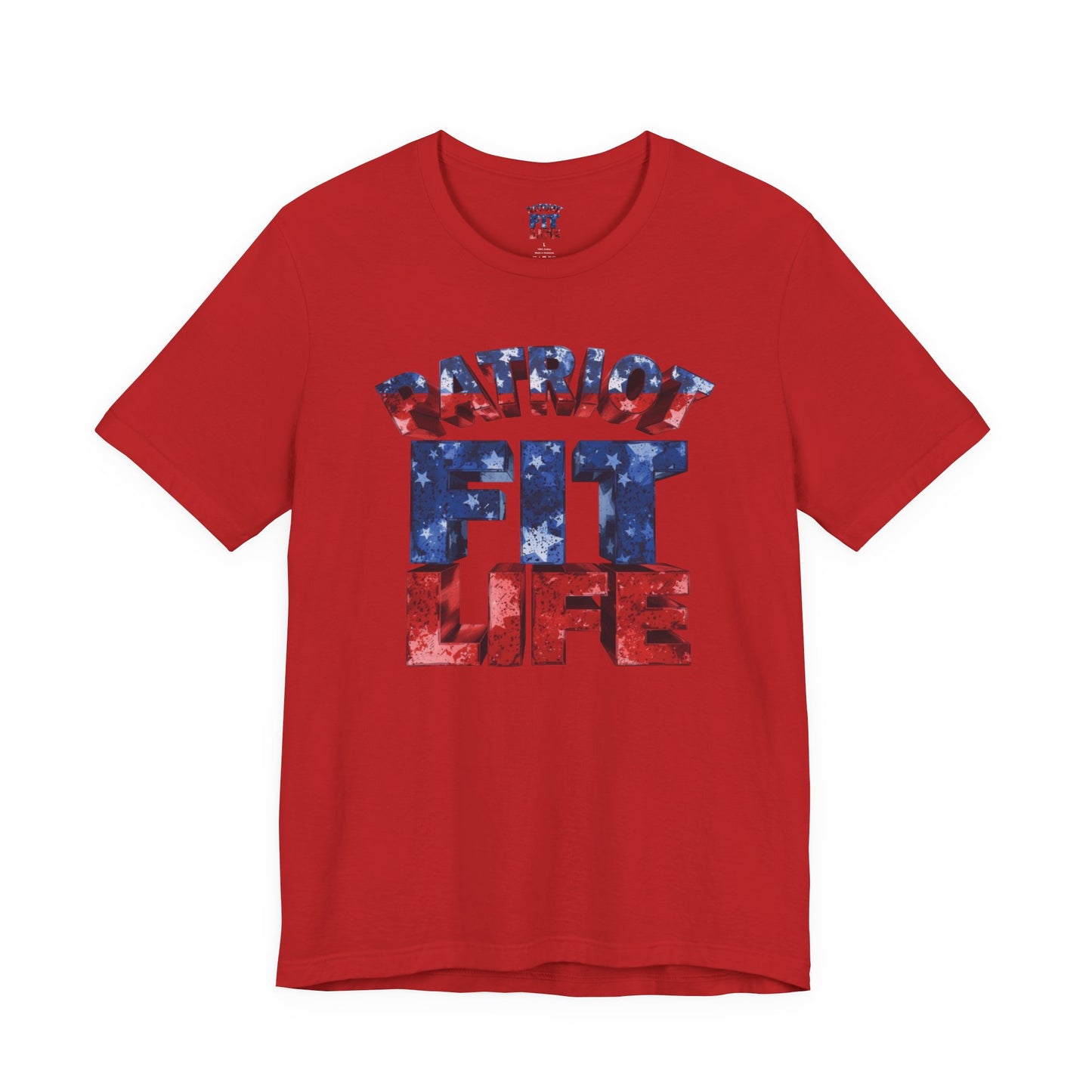Patriot Fit Life T-Shirt - American Flag Fitness Tee