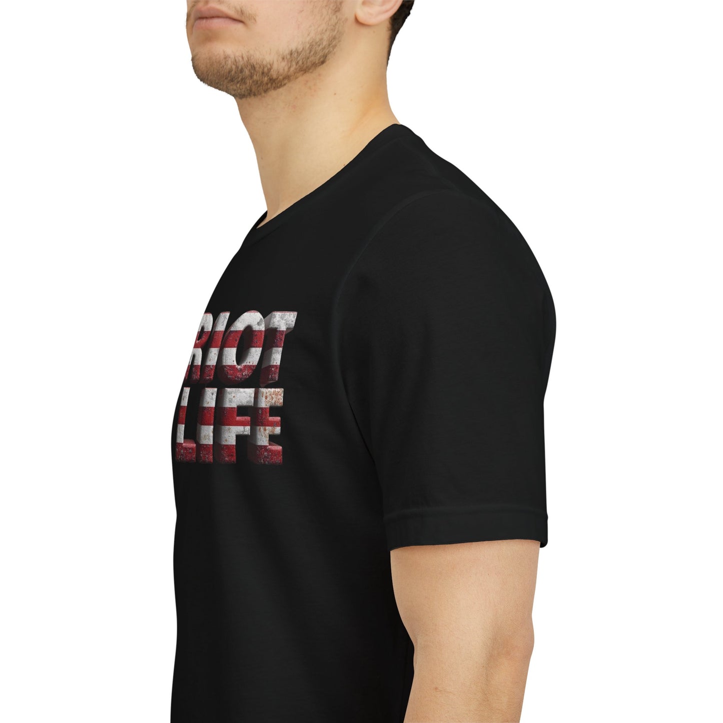 Patriot Fit Life American Flag Gym T-Shirt | Fitness Apparel