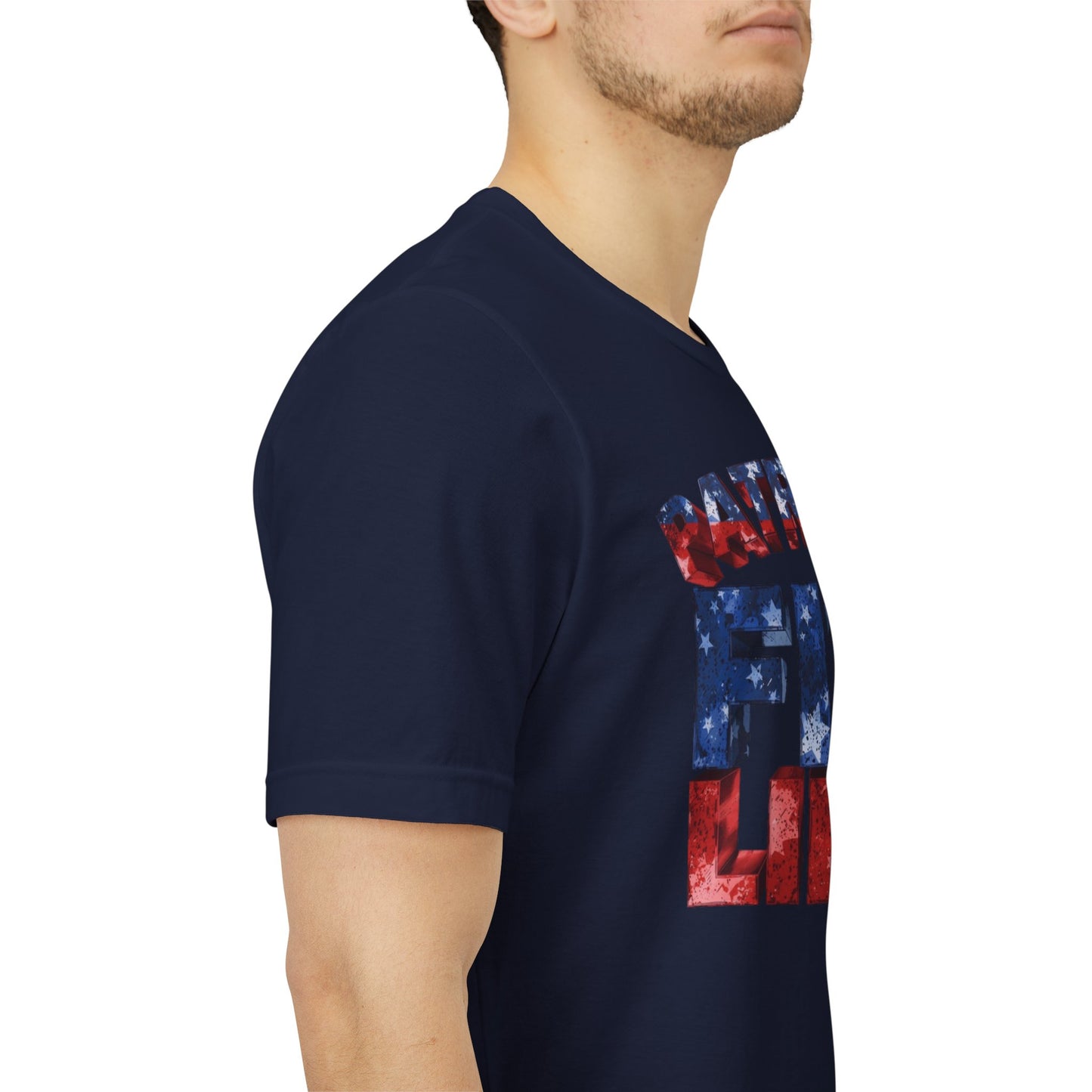 Patriot Fit Life T-Shirt - American Flag Fitness Tee
