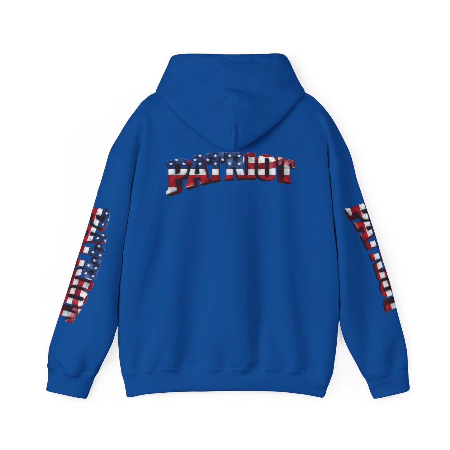 Patriot Hoodie - American Flag Graphic Pullover Sweatshirt