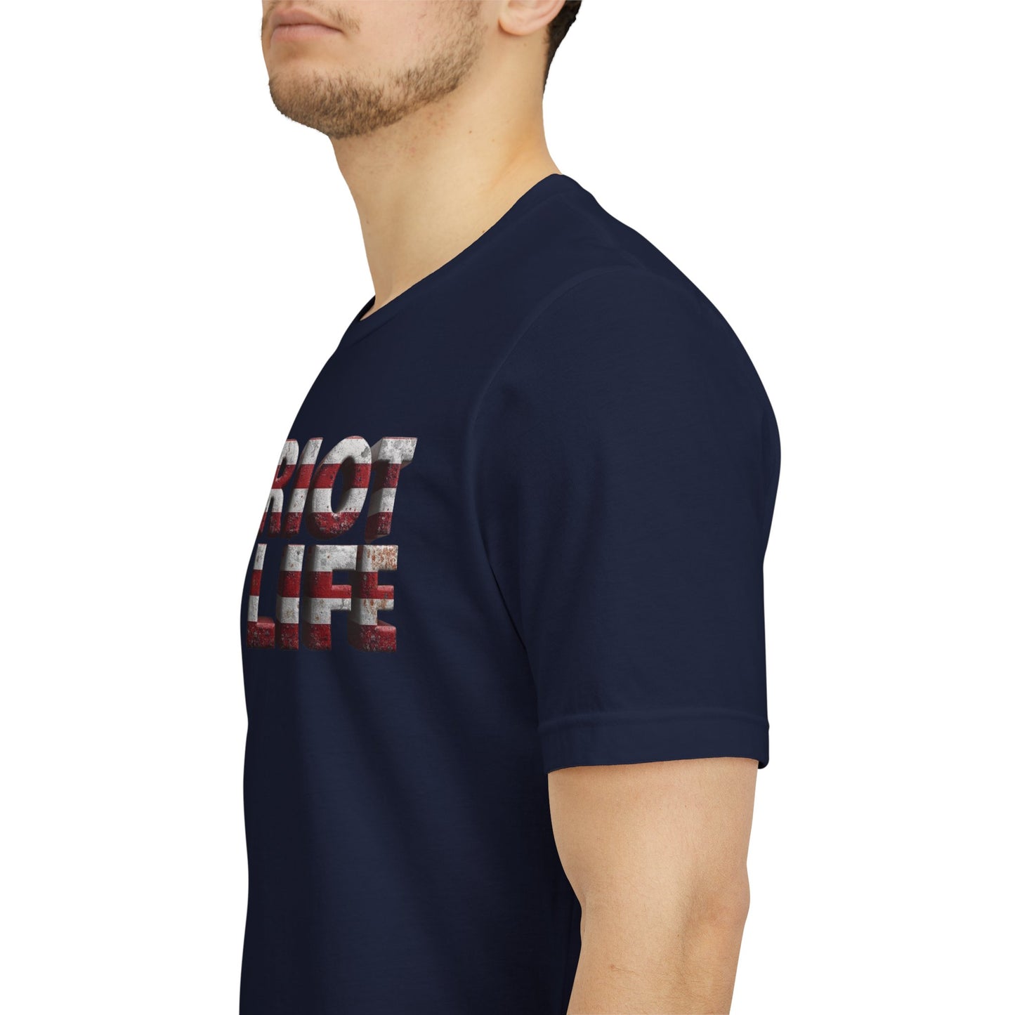 Patriot Fit Life American Flag Gym T-Shirt | Fitness Apparel