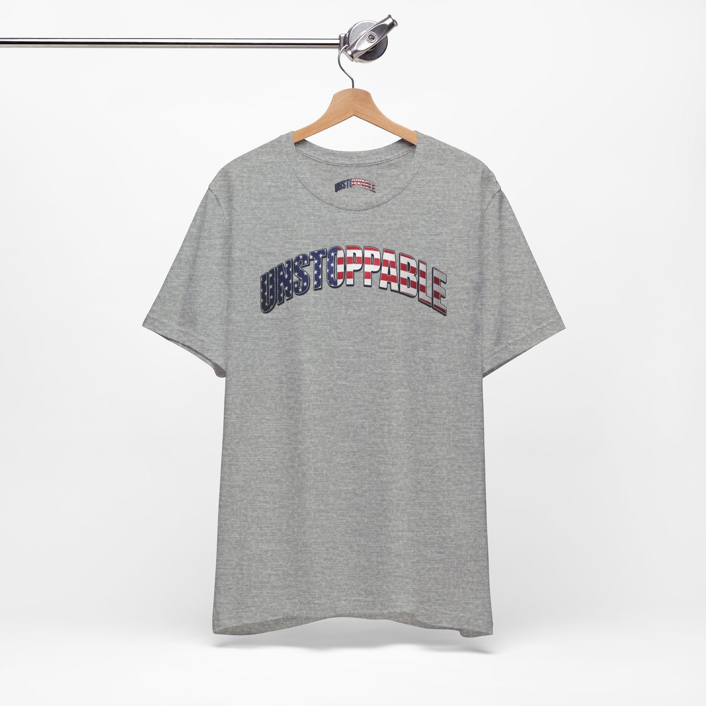 Unstoppable American Flag T-Shirt | Patriotic Graphic Tee